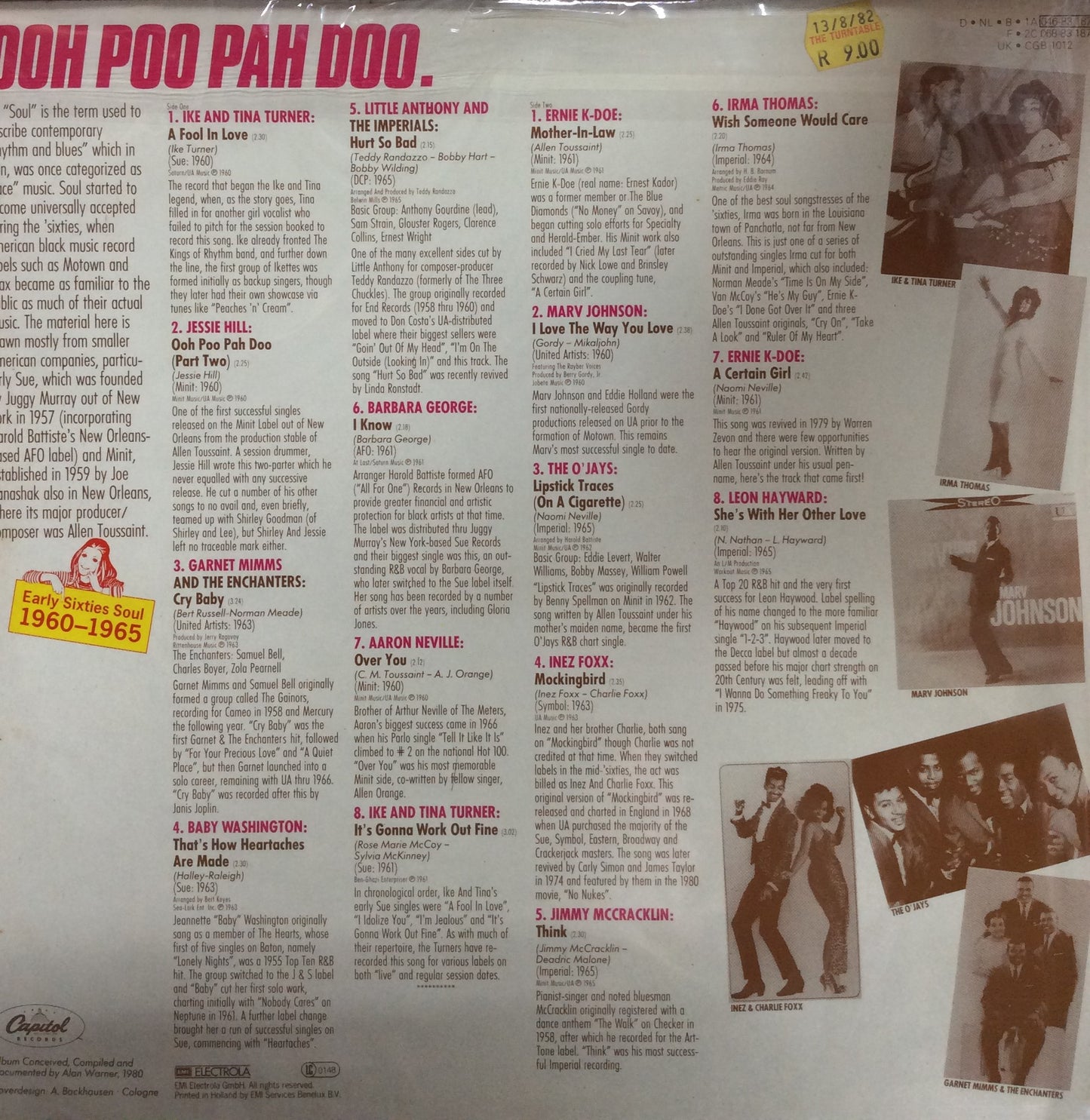 Various Artists - Ooh Poo Pah Doo: Early Sixties Soul 1960-1965