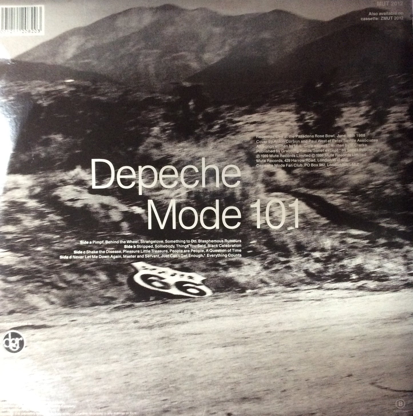 Depeche Mode - 101