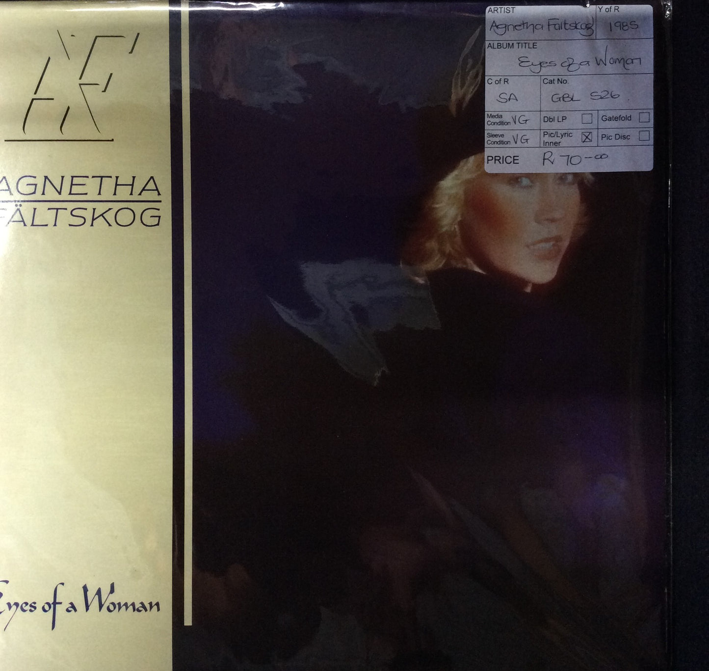Agnetha Faltskog - Eyes Of A Woman