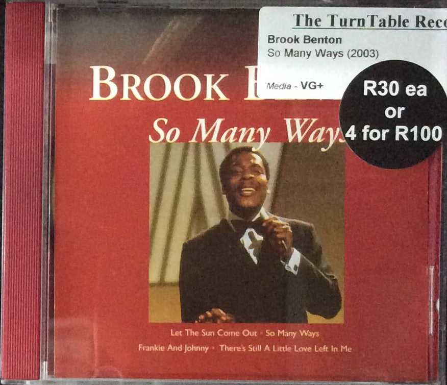 Brook Benton - So Many Ways