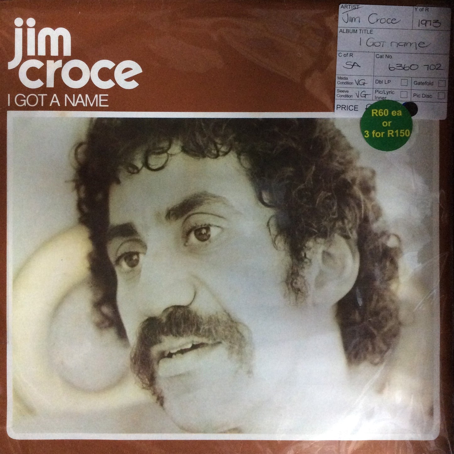 Jim Croce - I Got Name