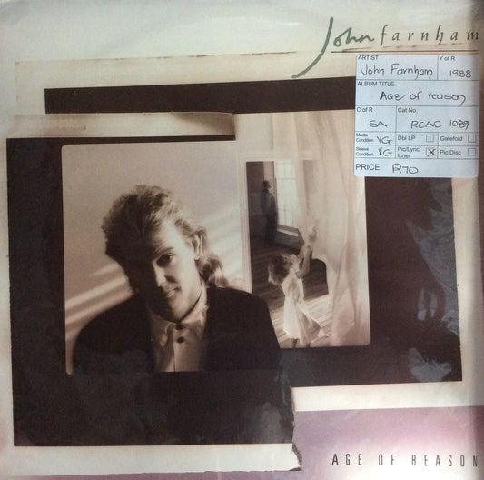 John Farnham - Age Of Reason