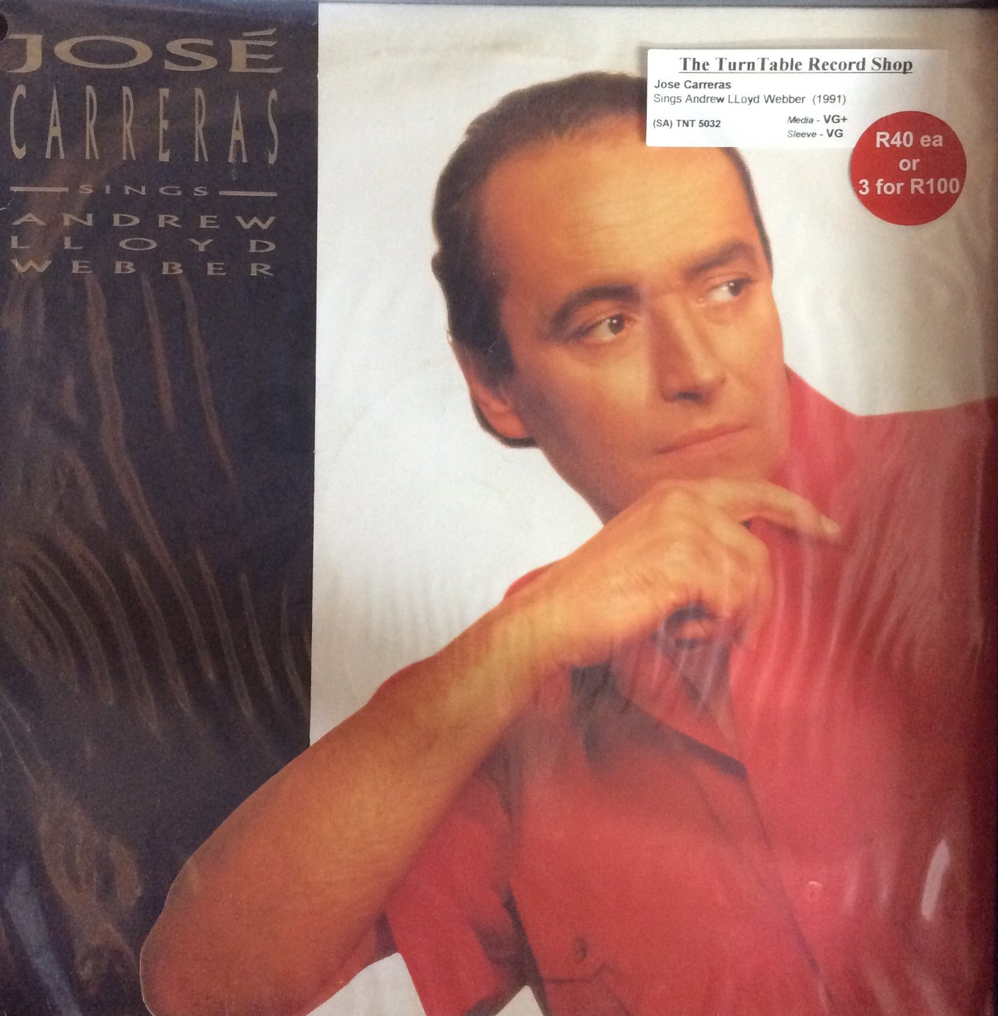 Jose Carreras - Sings Andrew Llyod Webber
