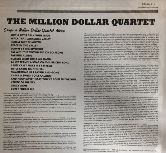 Million Dollar Quartet, The - The Million Dollar Quartet
