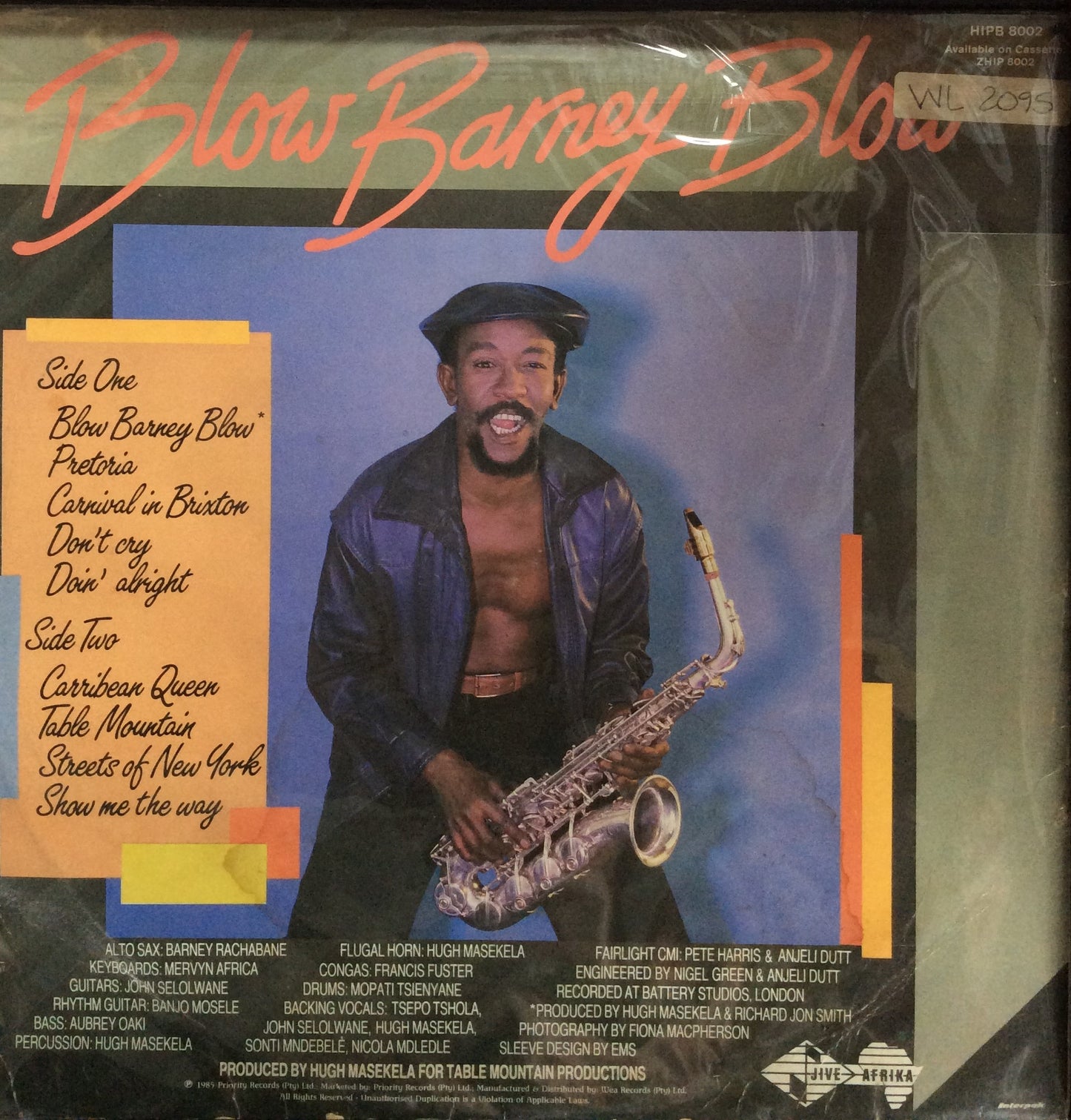 Barney Rachabane - Blow Barney Blow