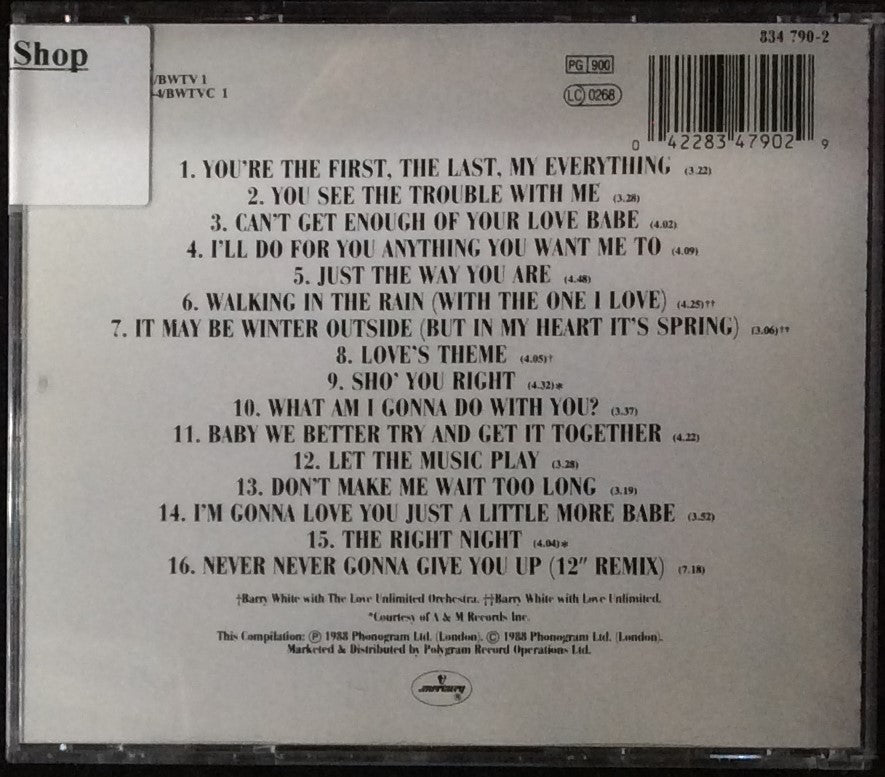 Barry White - The Collection