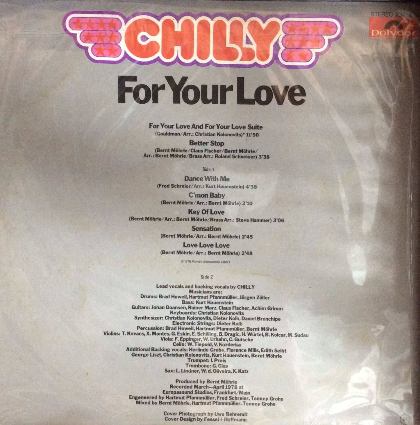 Chilly - For Your Love
