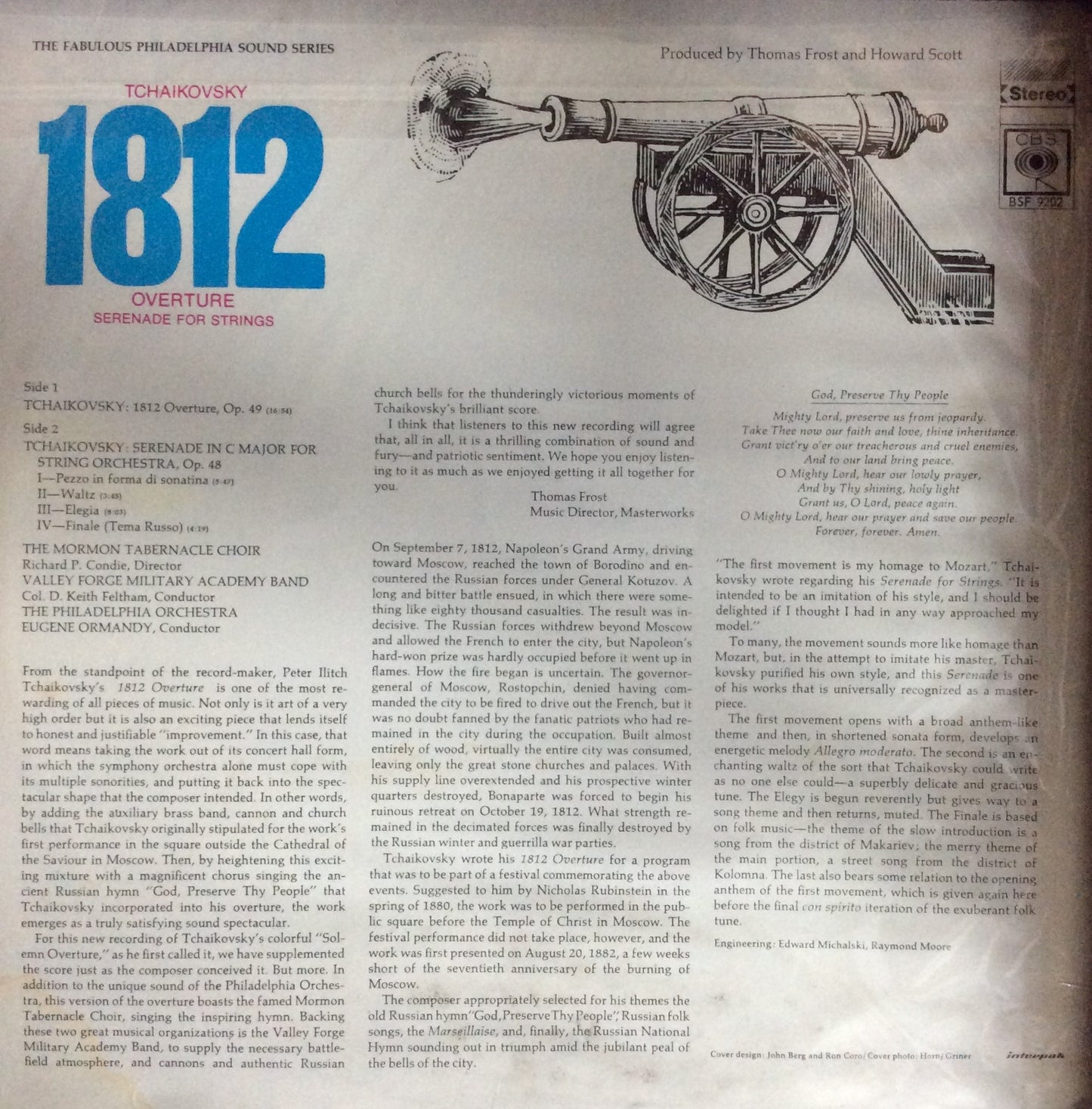 Eugene Ormandy - Tchaikorsky 1812 Overture