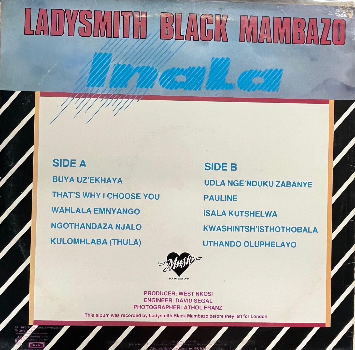Ladysmith Black Mambazo - Inala