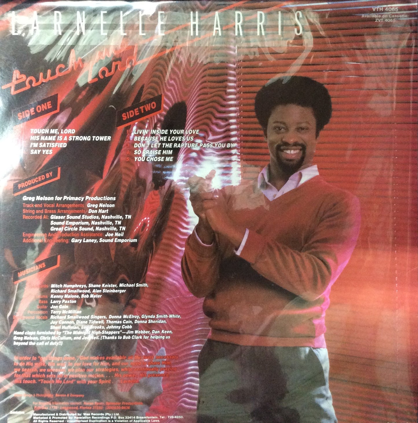 Larnelle Harris - Touch Me Lord