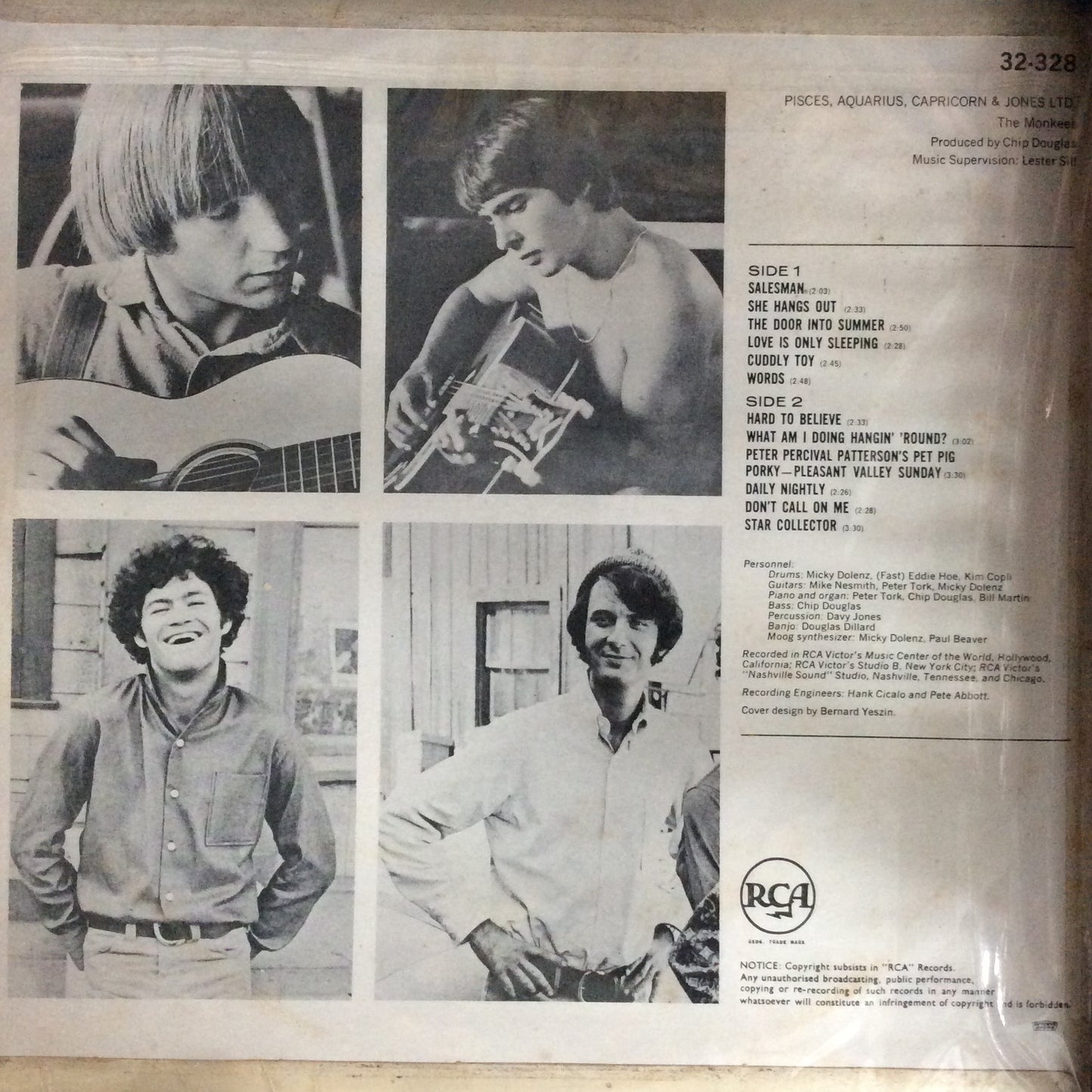 Monkees, The - Pisces, Aquarius, Capricorn & Jones Ltd.