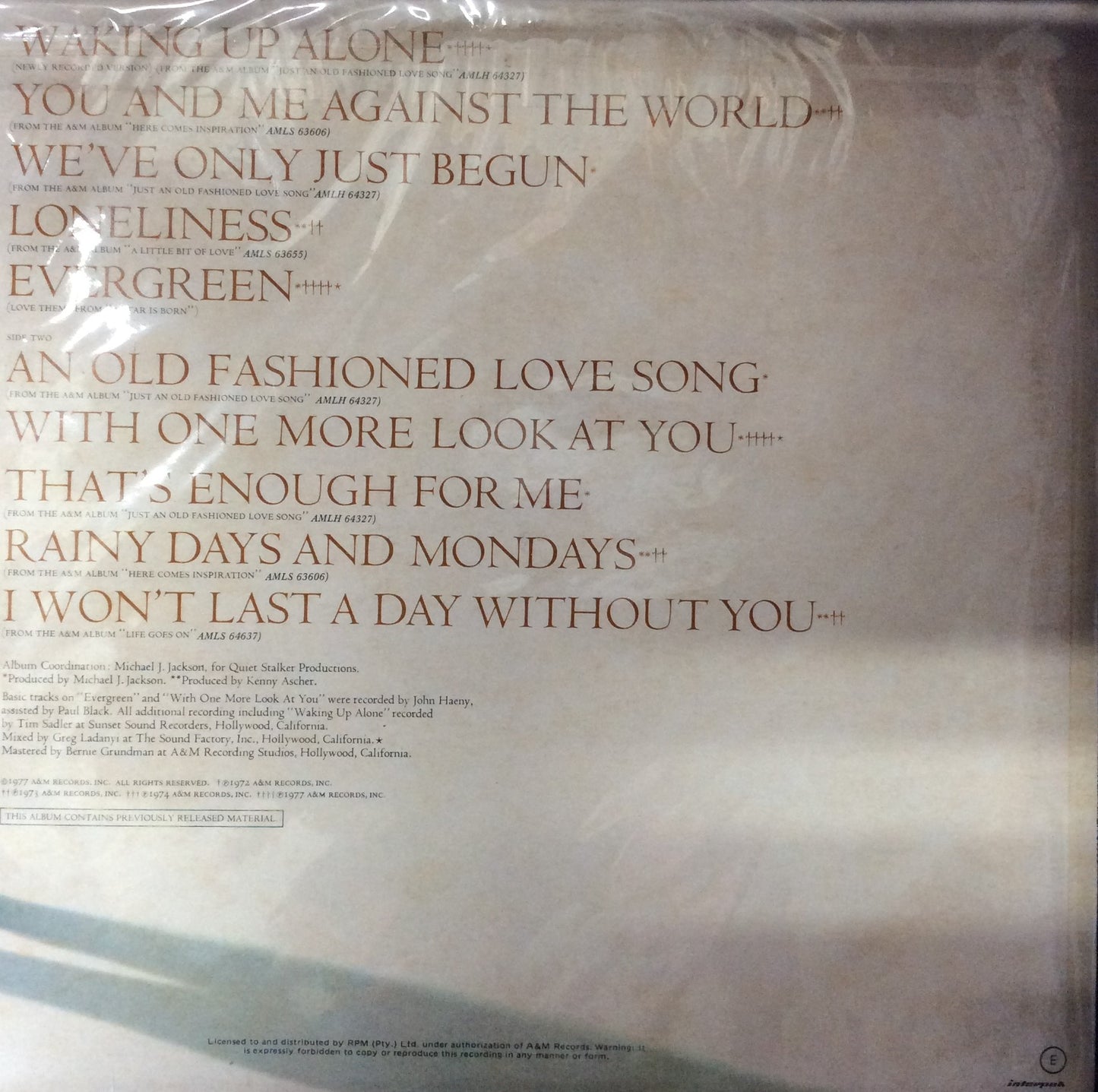Paul Williams - Classics