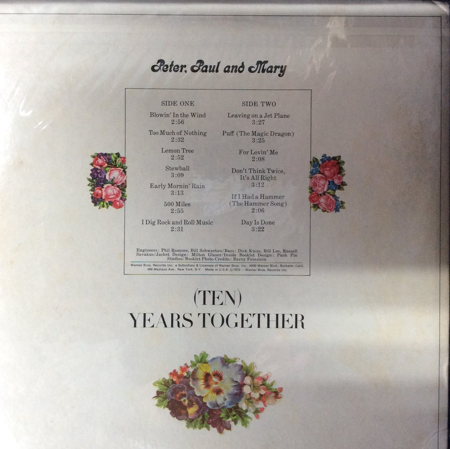 Peter, Paul & Mary - Ten Years Together