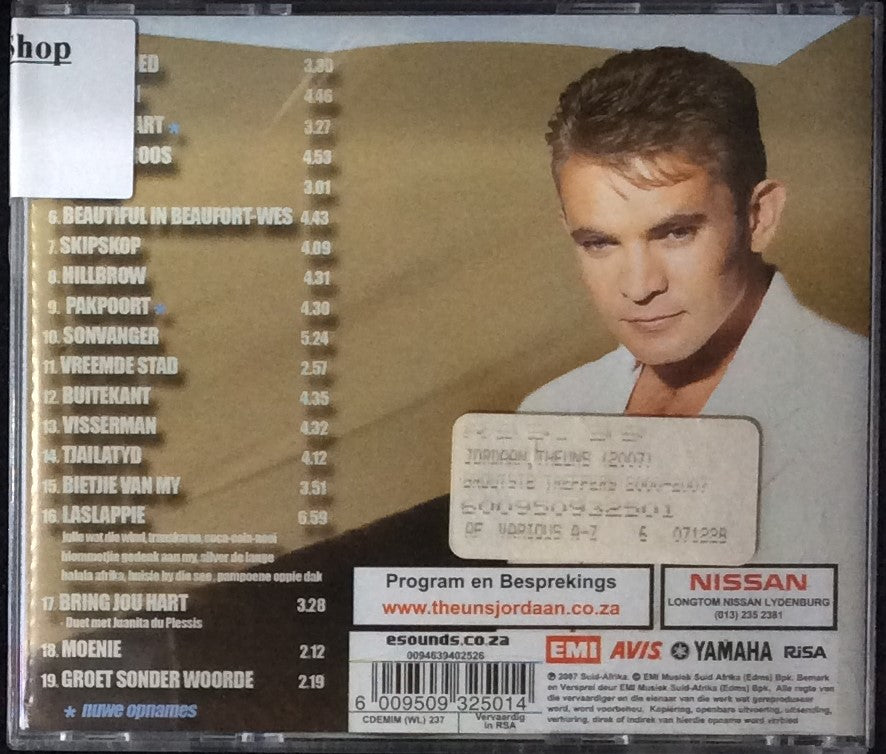 Theuns Jordaan - Grootste Treffers 2000-2007