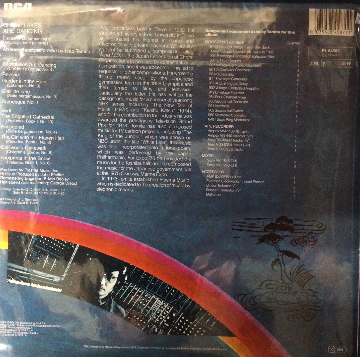 Tomita - Snowflakes Are Dancing