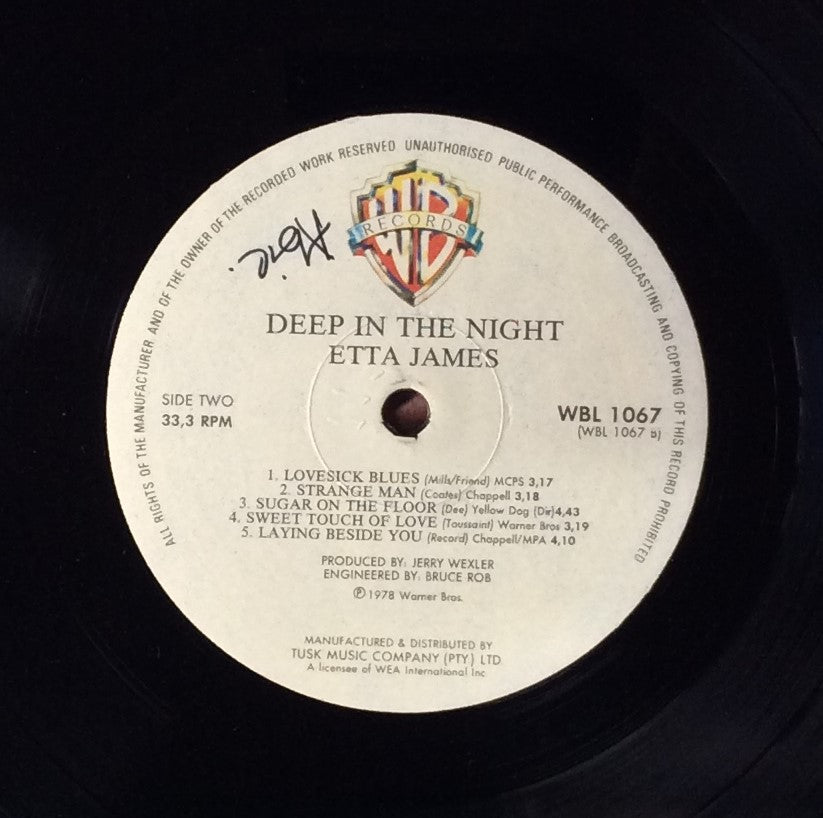 Etta James - Deep In The Night