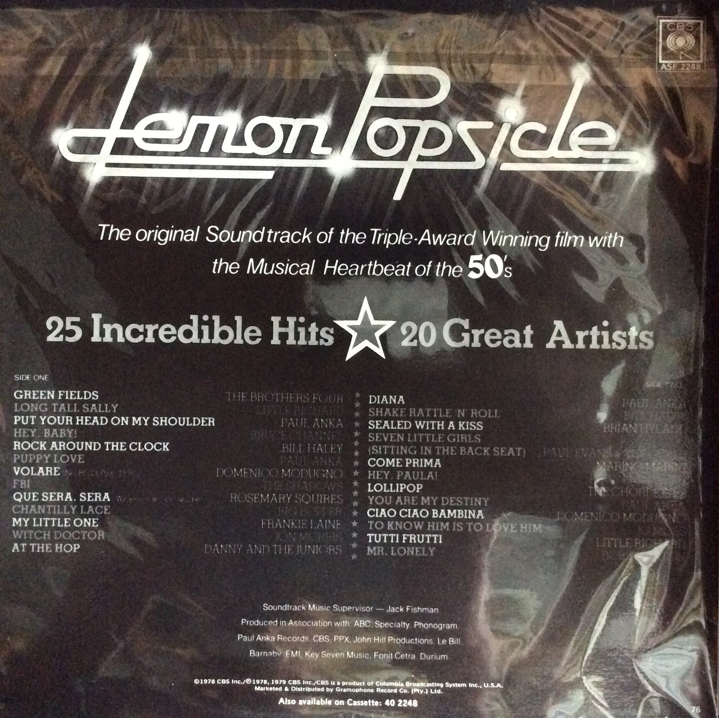 Movie Soundtrack - Lemon Popsicle