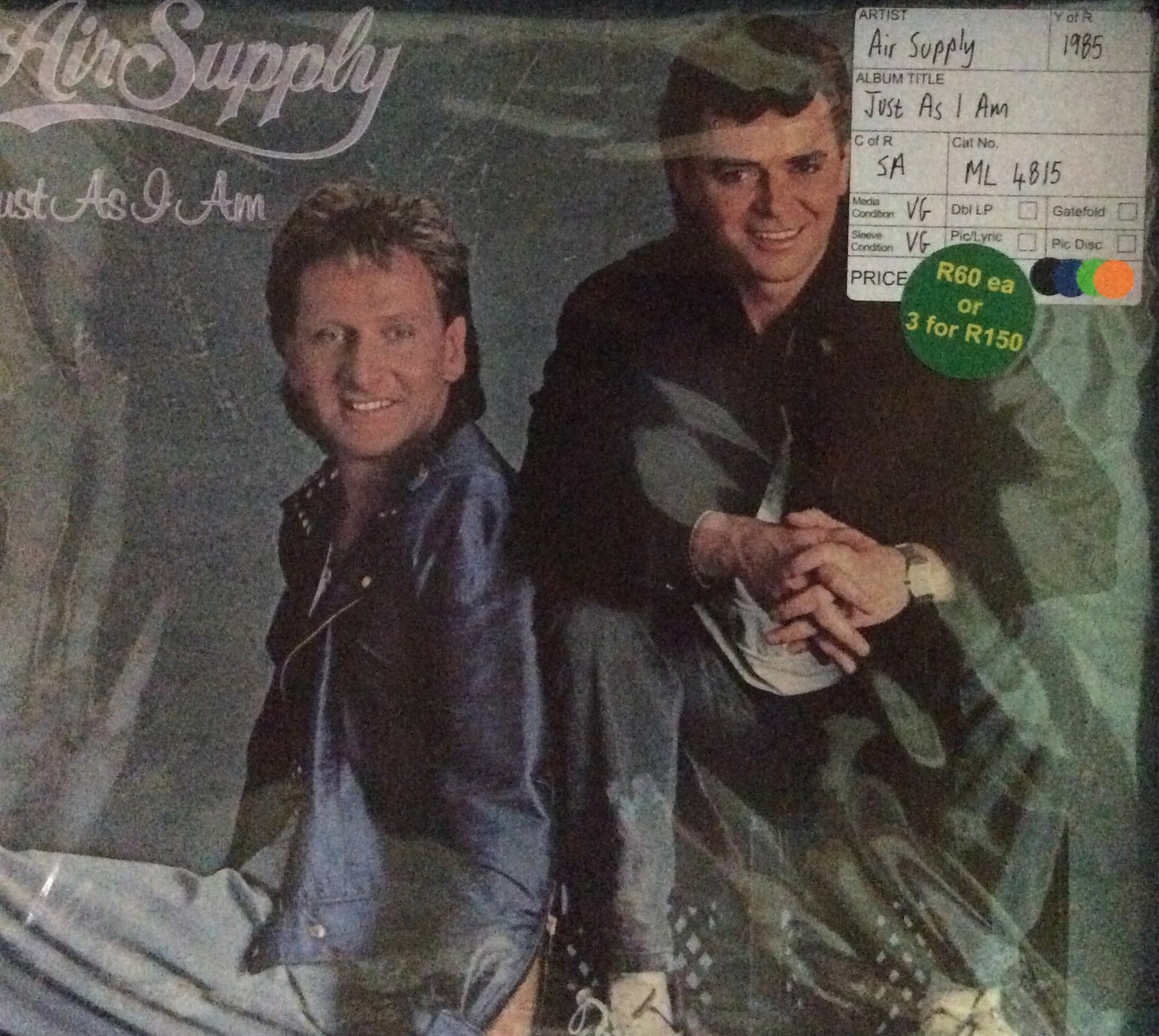 Air Supply - Just As I Am