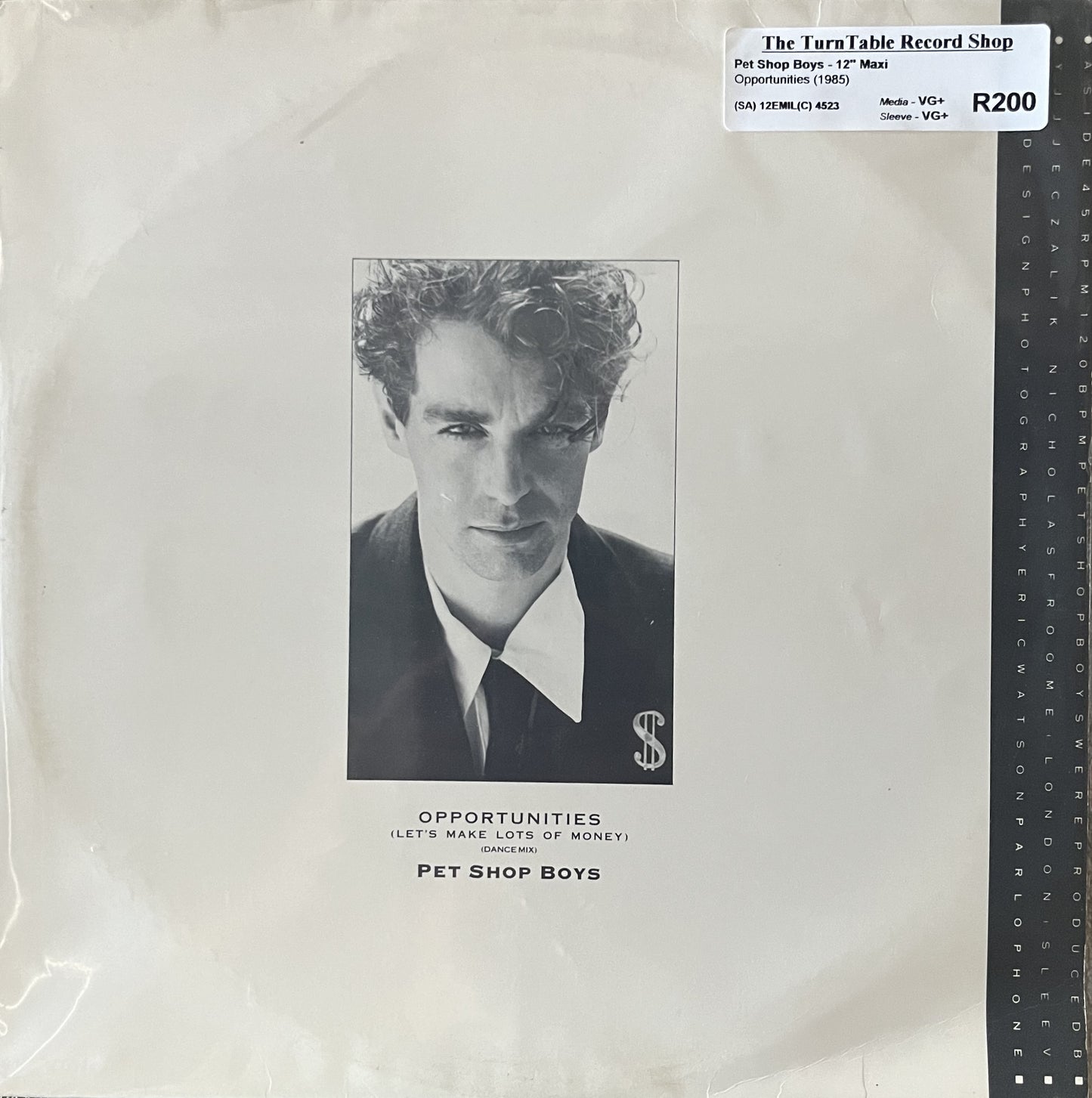 Pet Shop Boys - Opportunities (12" Maxi - Dance Mix)