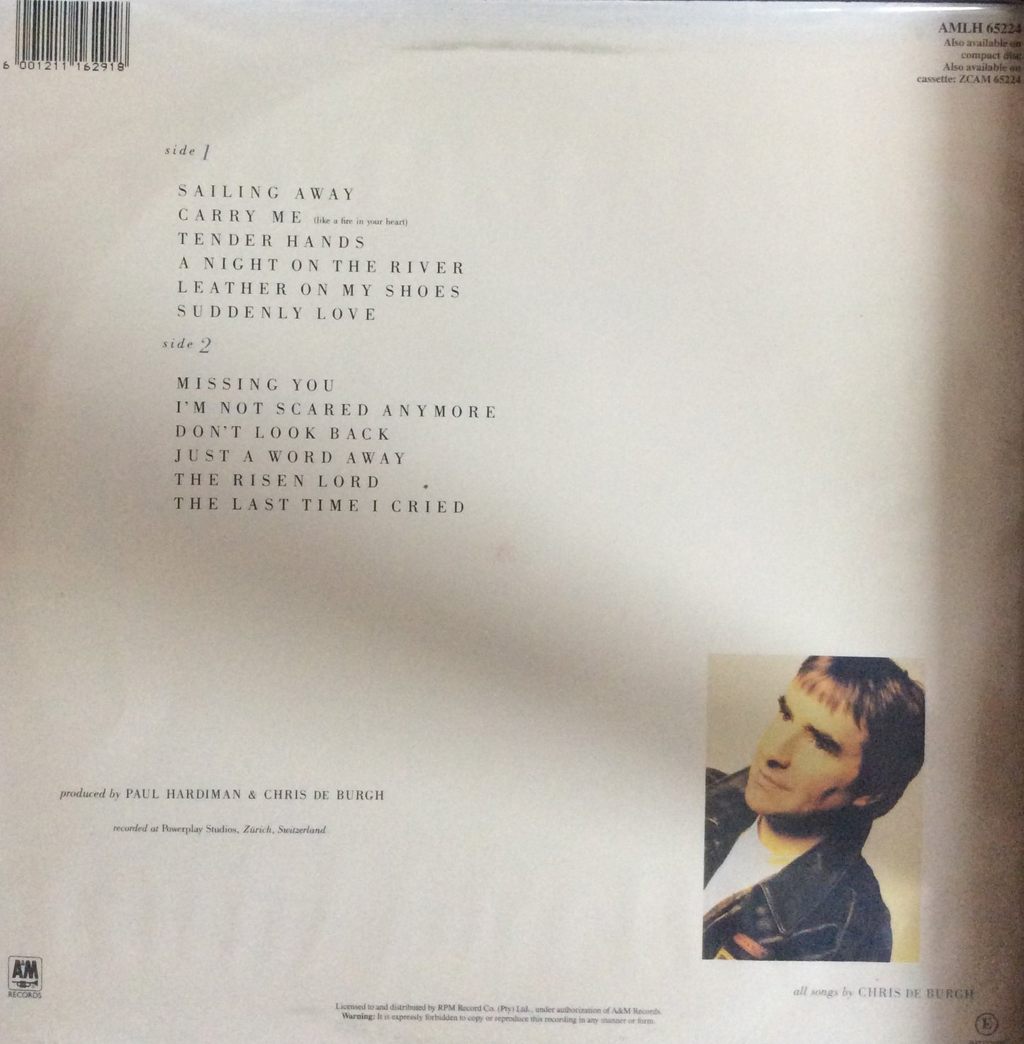 Chris de Burgh - Flying Colours