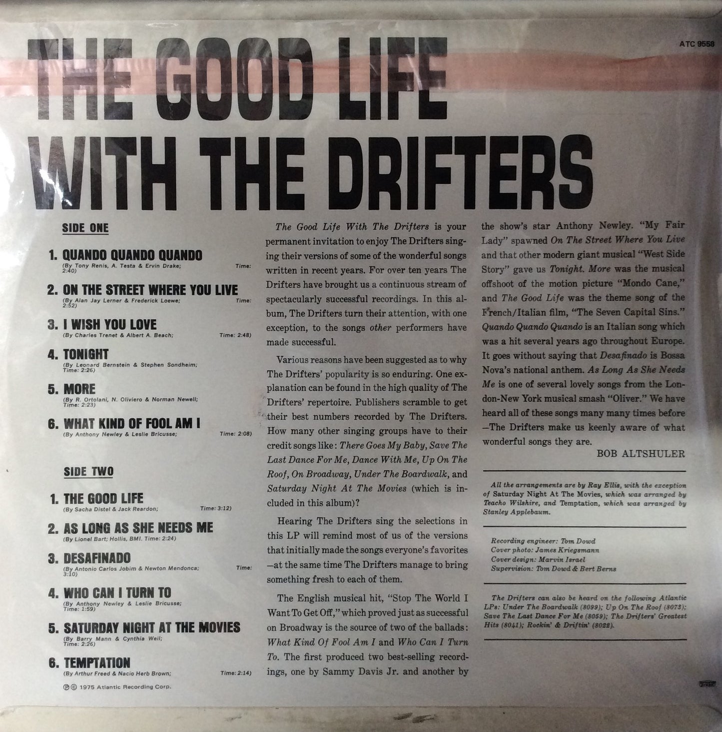 Drifters, The - The Good Life With The Drifters
