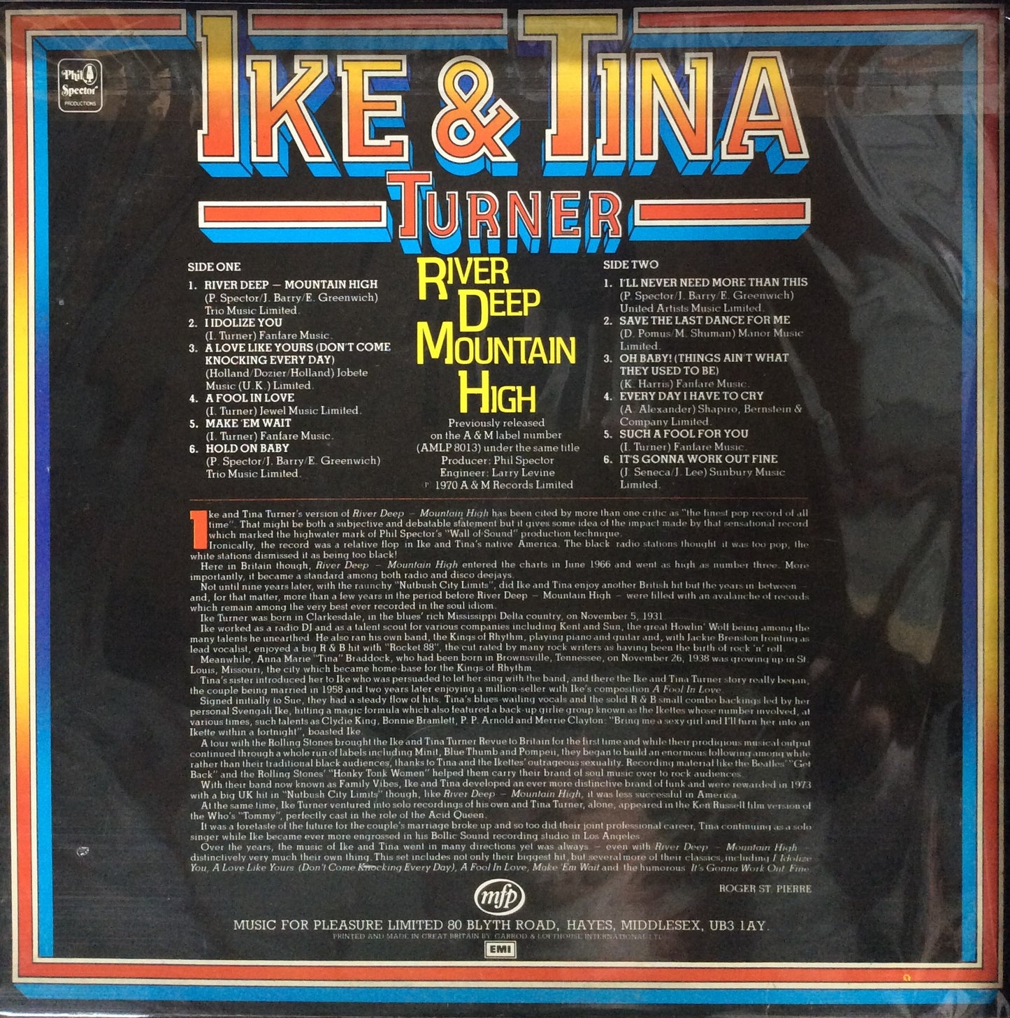 Ike & Tina Turner - River Deep Mountain High