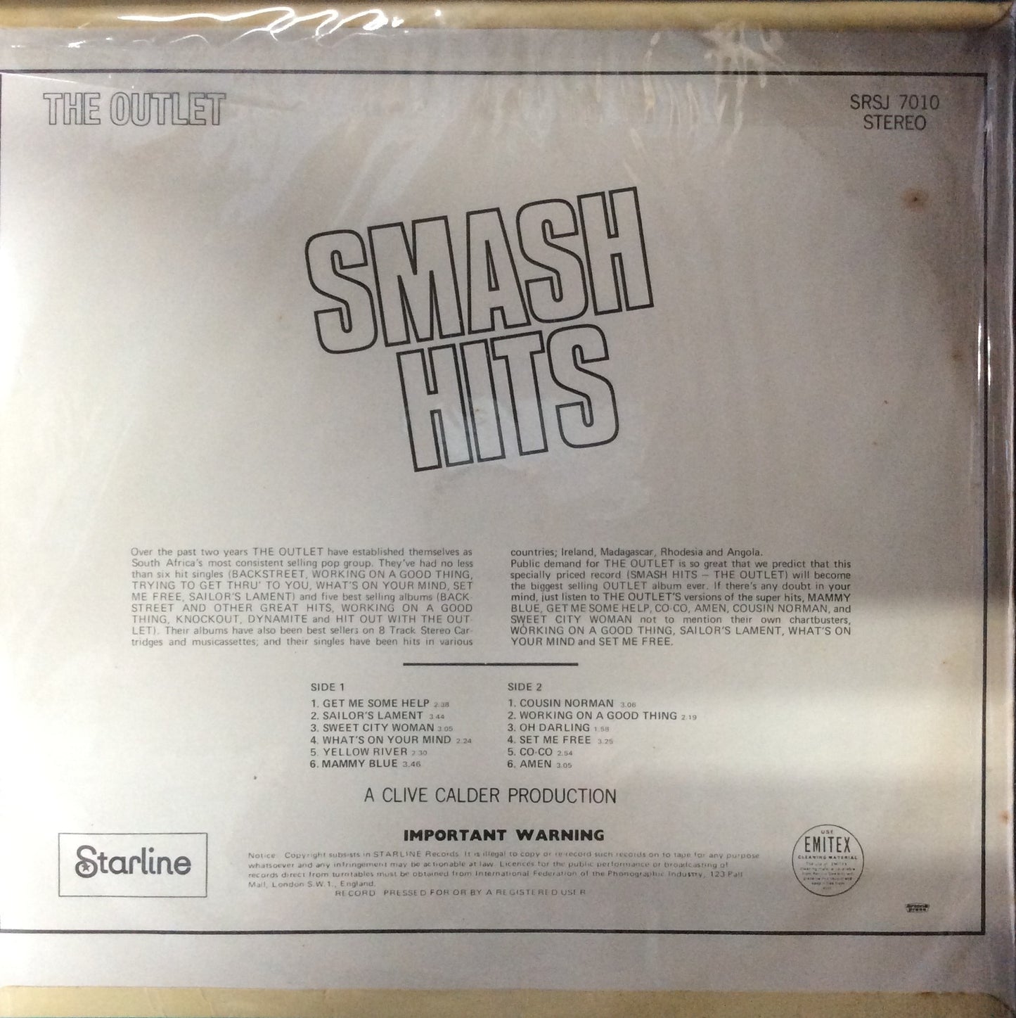 Outlet, The - Smash Hits