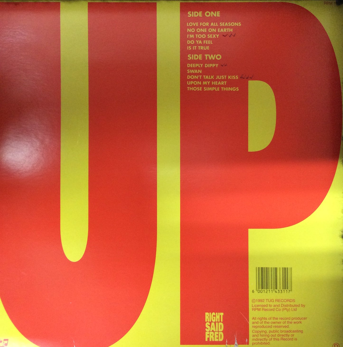 Right Said Fred - Up