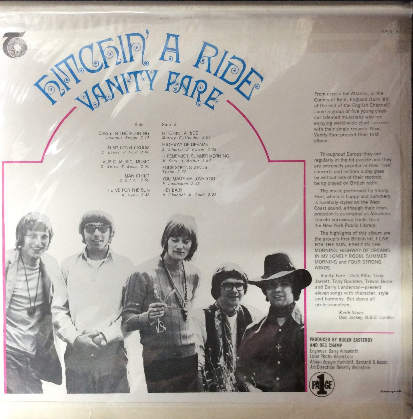 Vanity Fare - Hitchin' A Ride