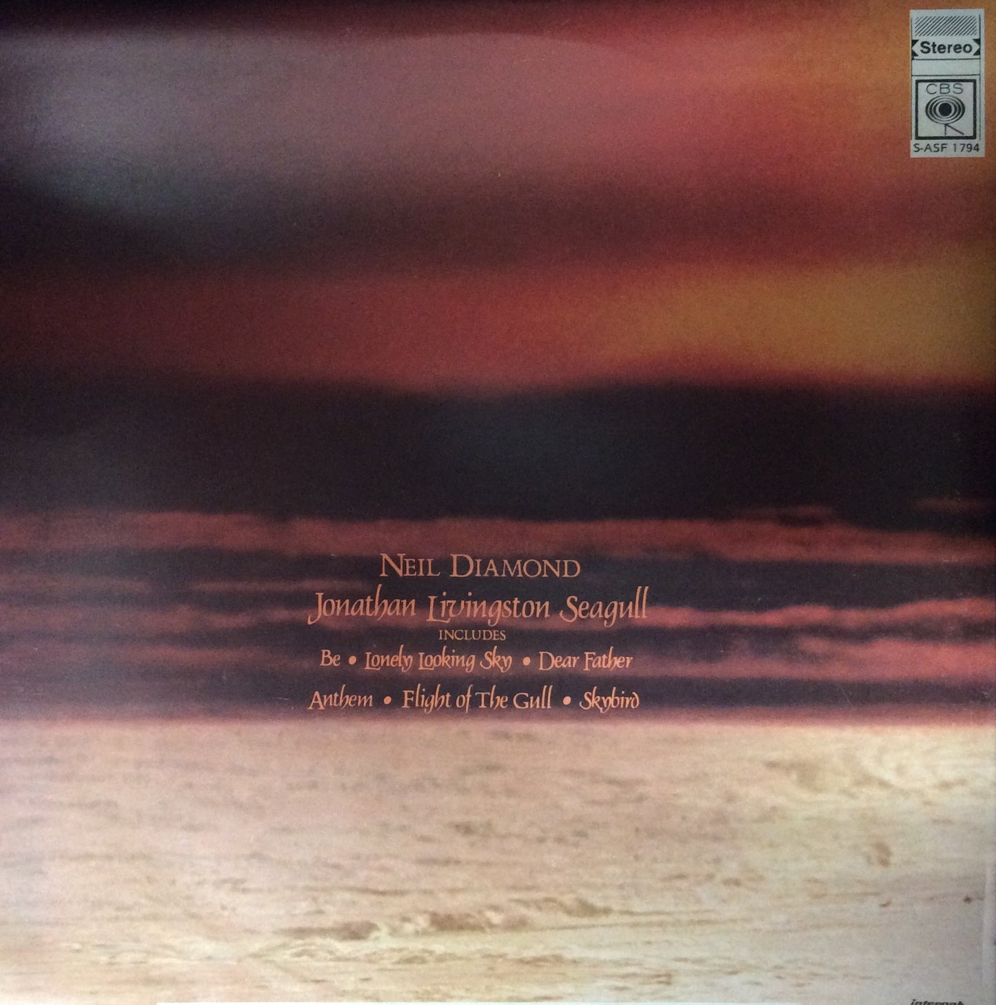 Neil Diamond - Jonathan Livingston Seagull