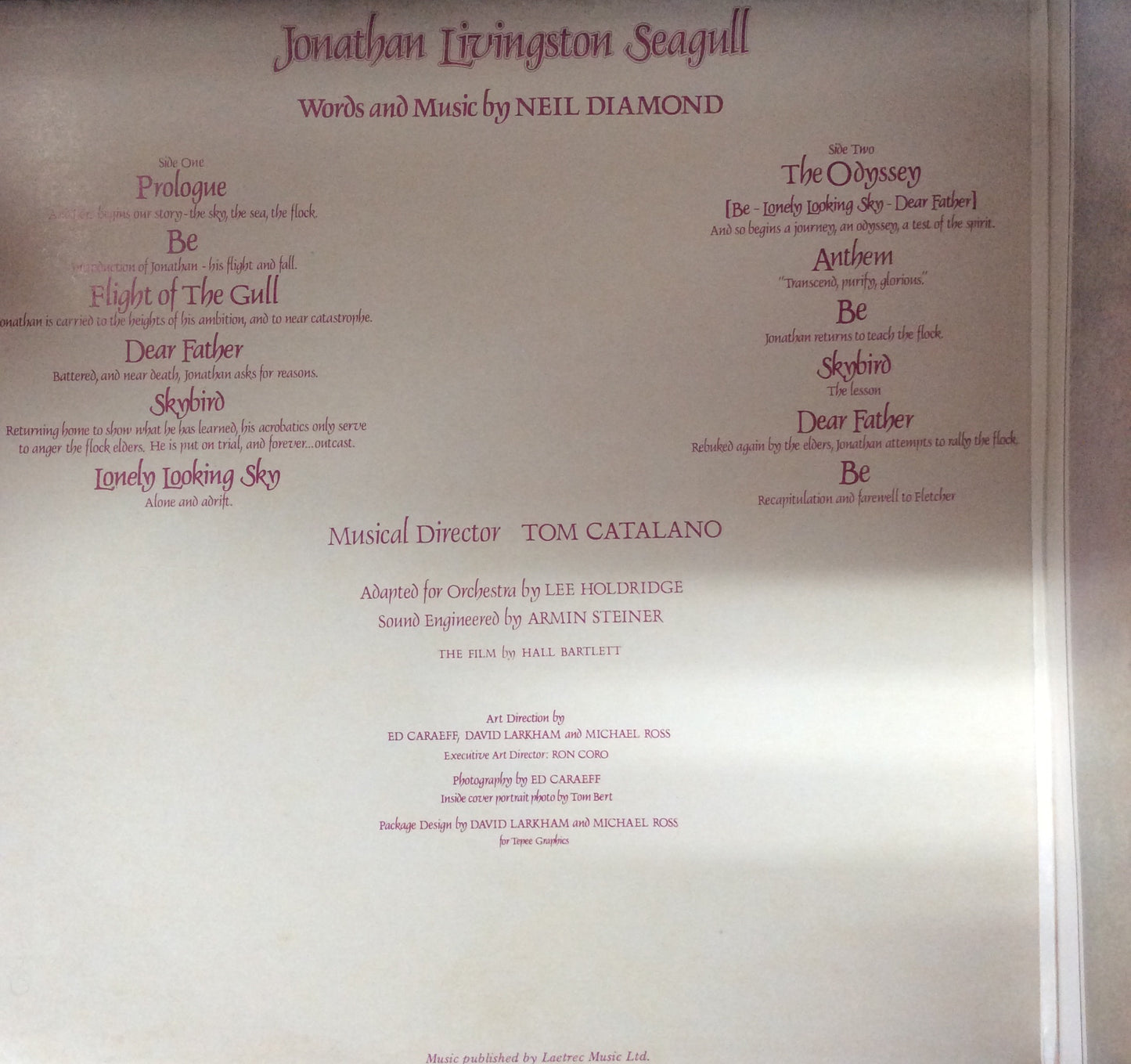 Neil Diamond - Jonathan Livingston Seagull