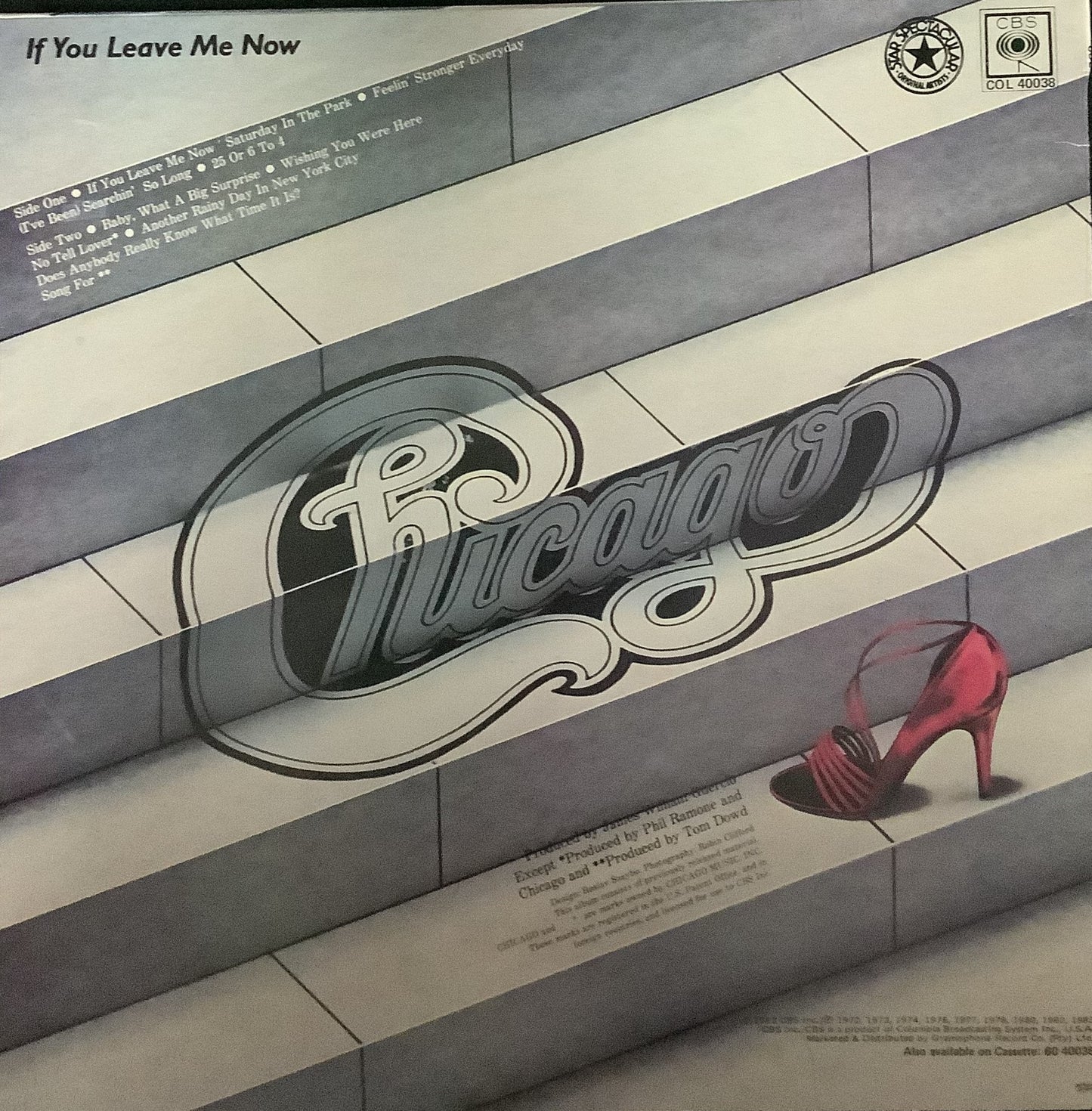 Chicago - If You Leave Me Now (Greatest Hits)