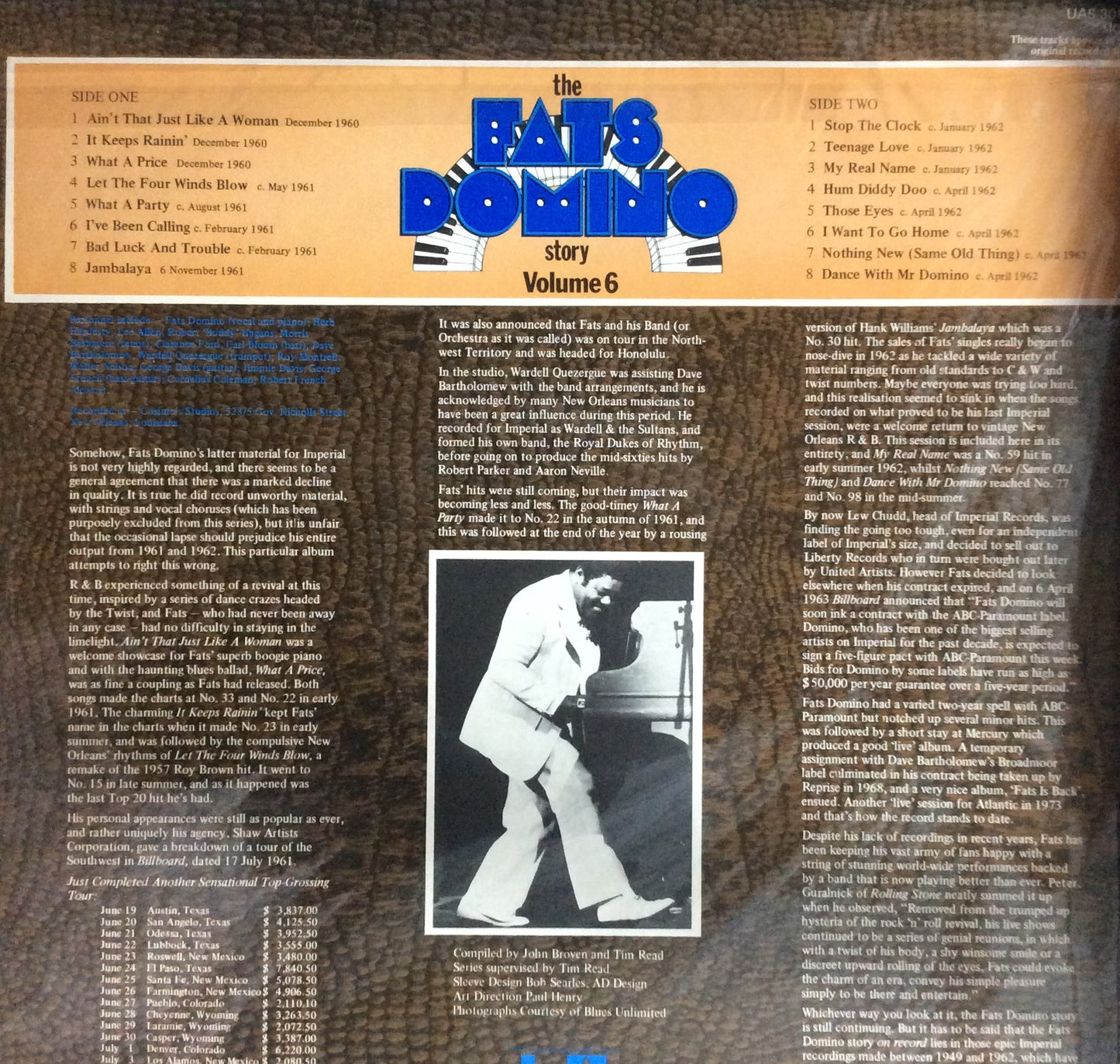 Fats Domino - Let The Four Winds Blow