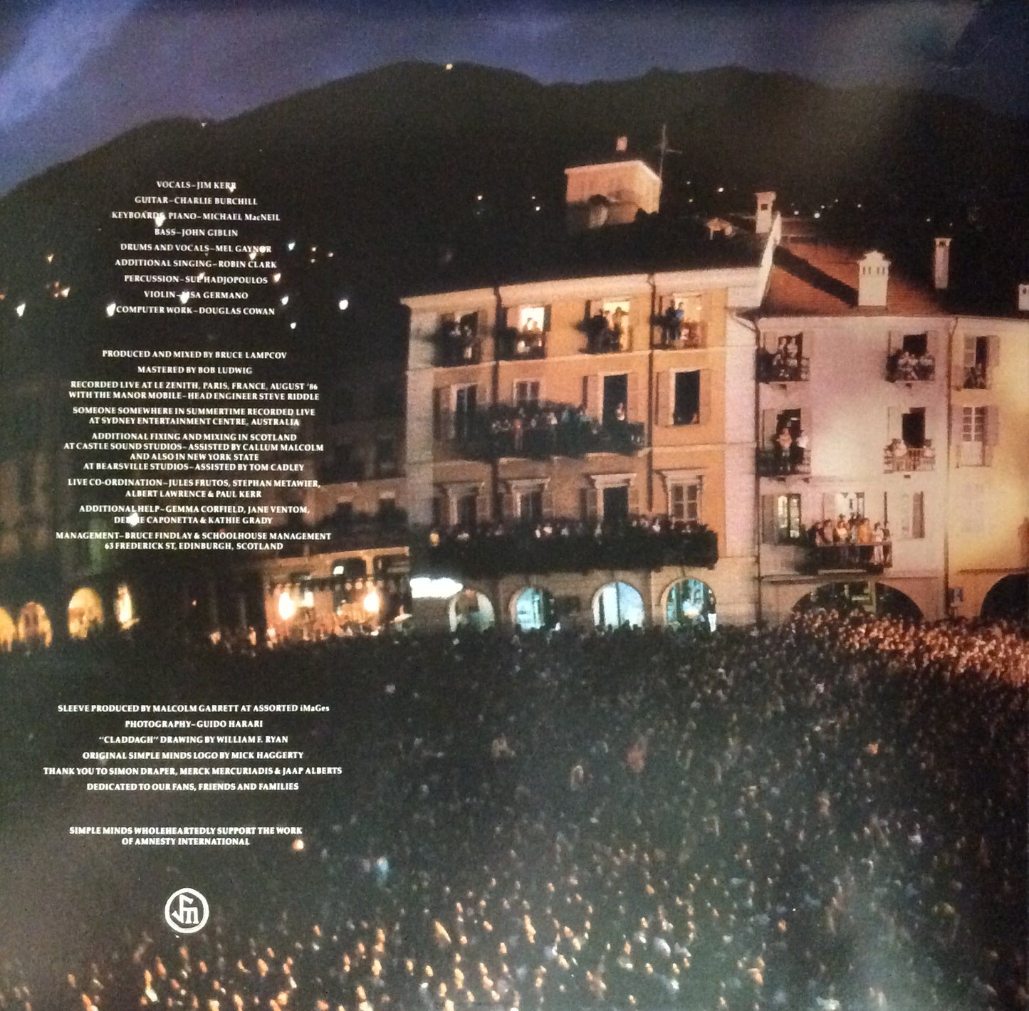 Simple Minds - Live In The City Of Light