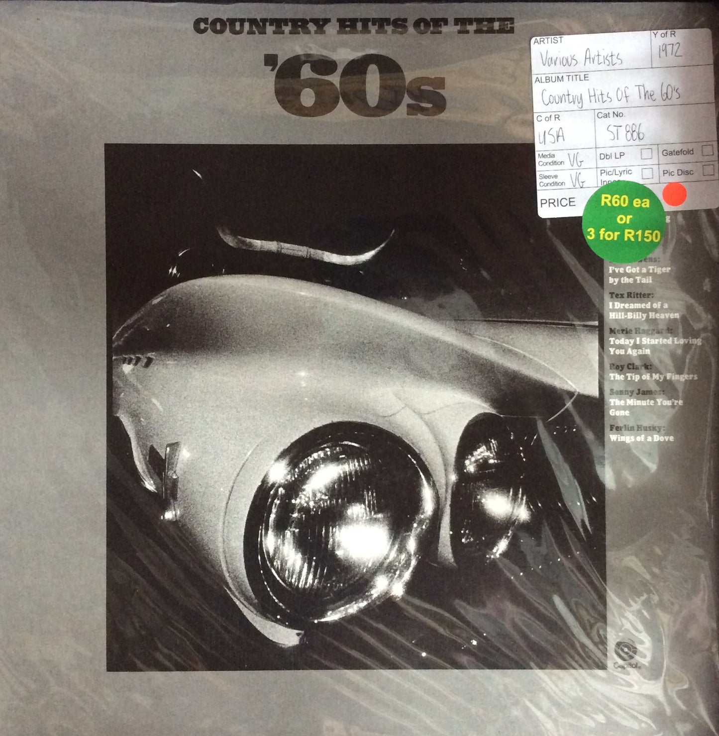 Various Artists - Country Hits Of The 60's