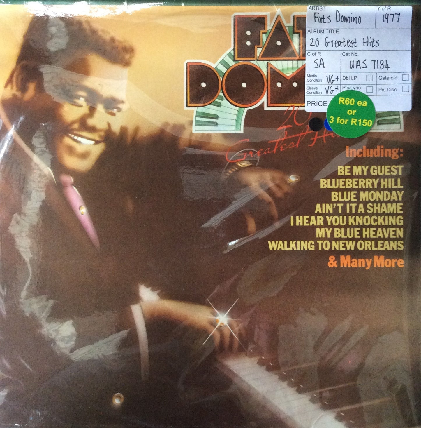 Fats Domino - 20 Greatest Hits