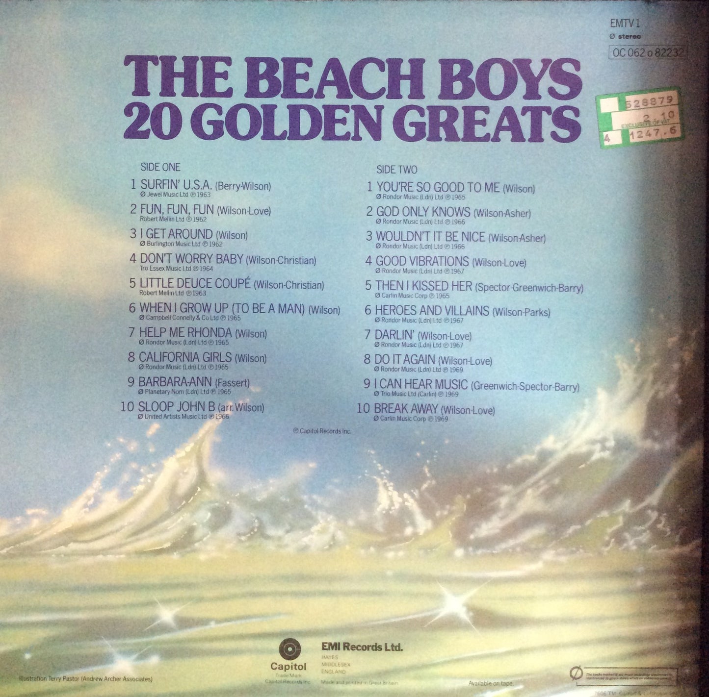 Beach Boys, The - 20 Golden Greats