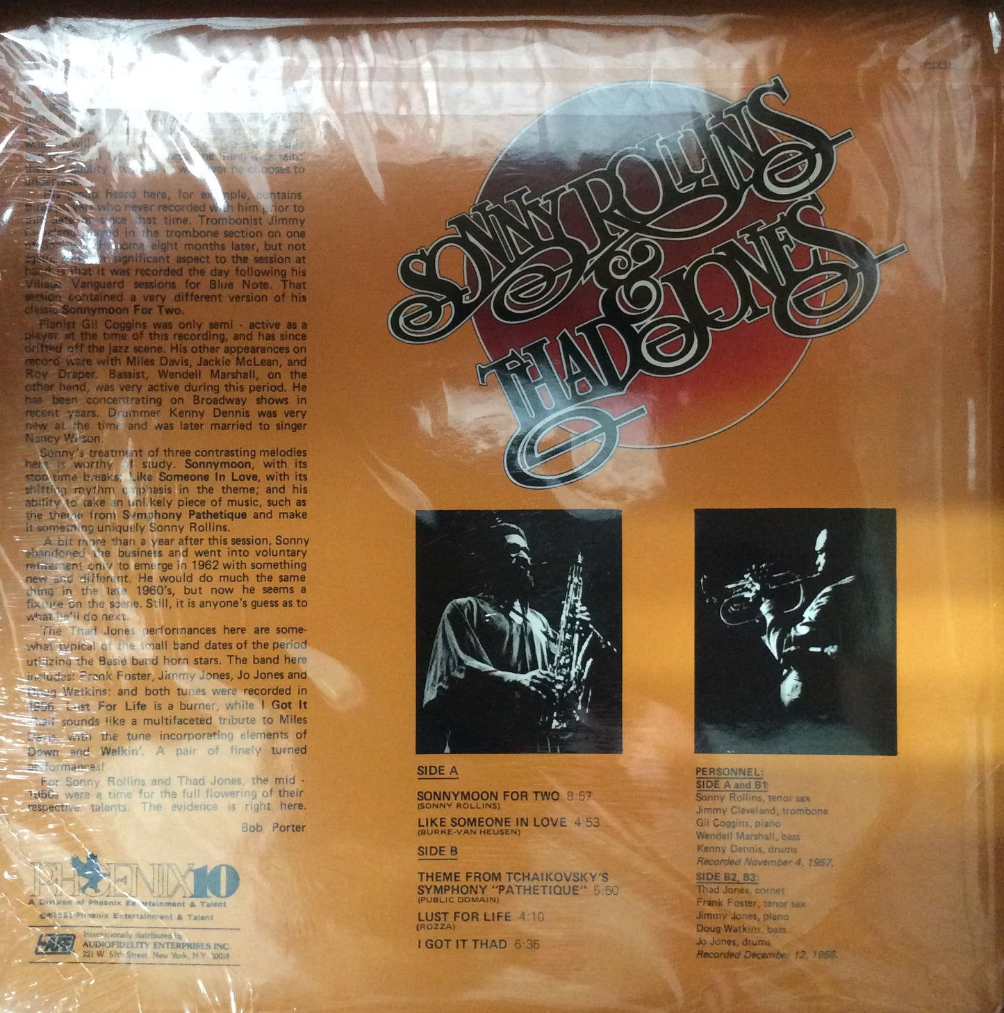 Sonny Rollins & Thad Jones - Sonny Rollins & Thad Jones