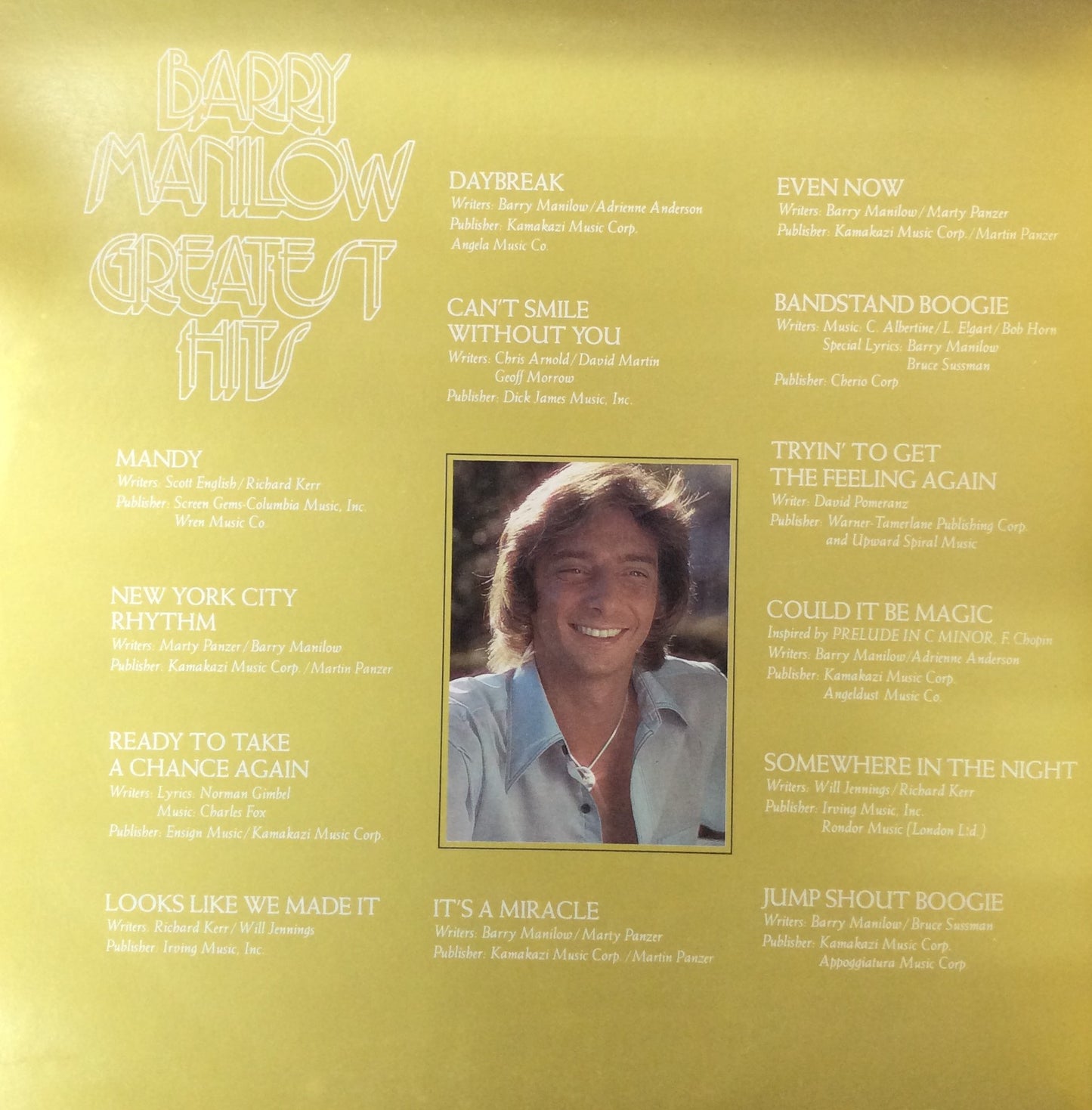 Barry Manilow - Greatest Hits