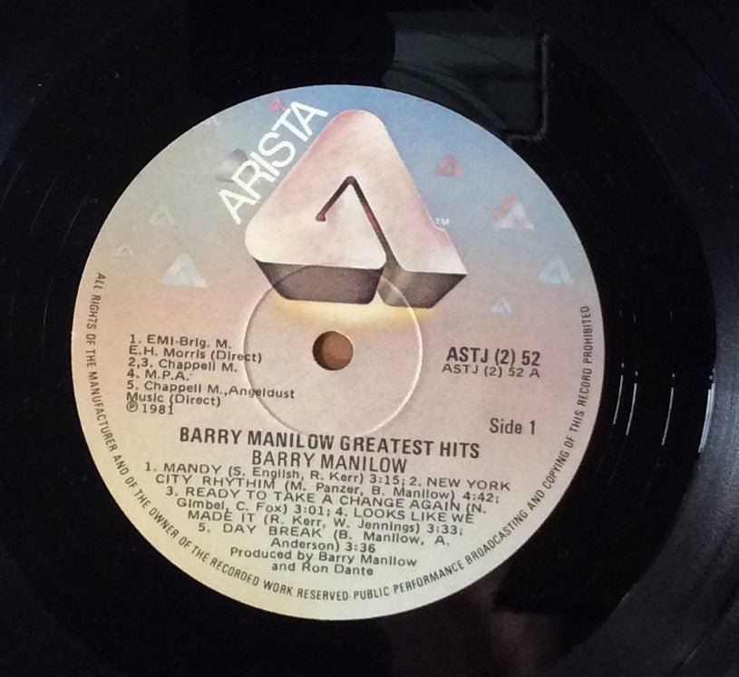 Barry Manilow - Greatest Hits