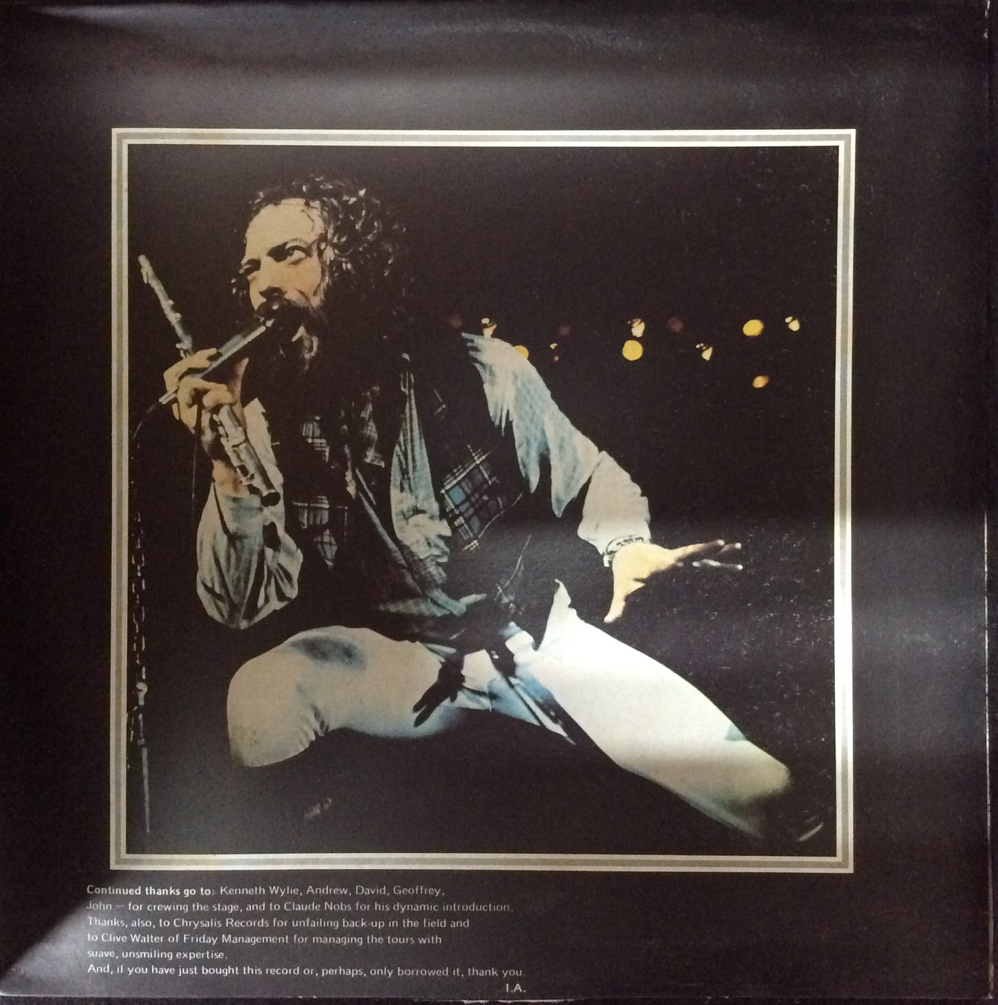 Jethro Tull - LIVE- Bursting Out