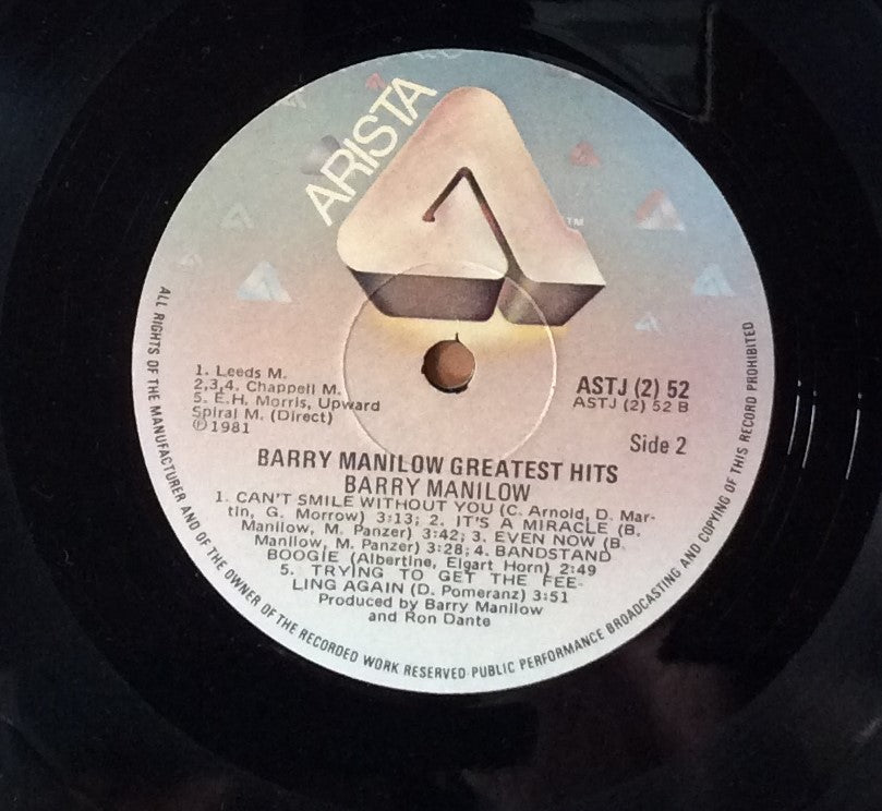 Barry Manilow - Greatest Hits