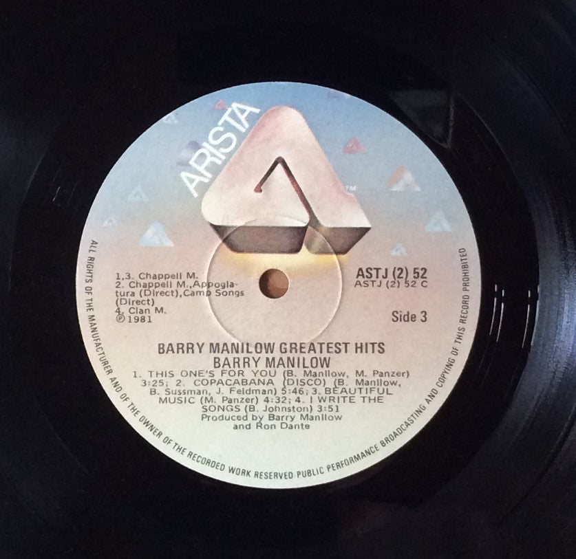 Barry Manilow - Greatest Hits