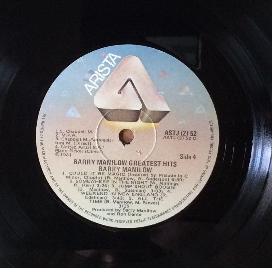 Barry Manilow - Greatest Hits