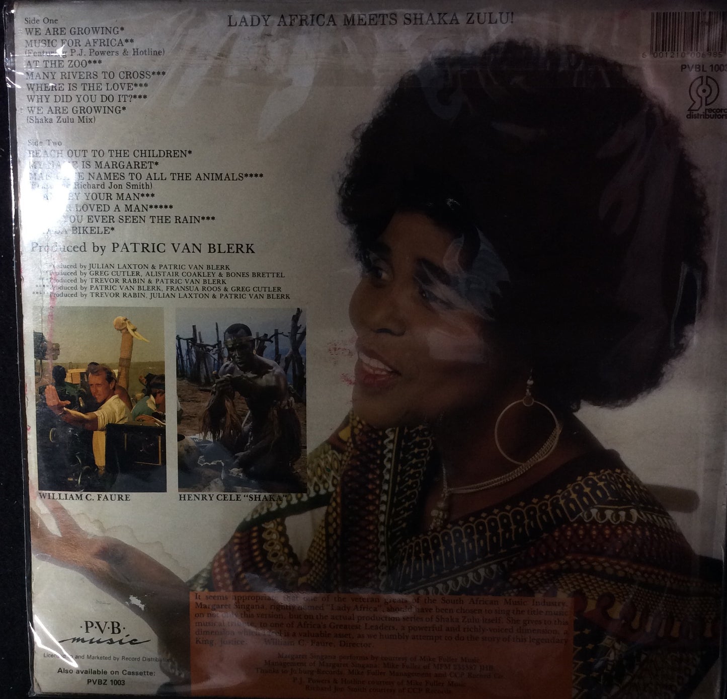 Margaret Singana - Shaka Zulu - We Are Growing