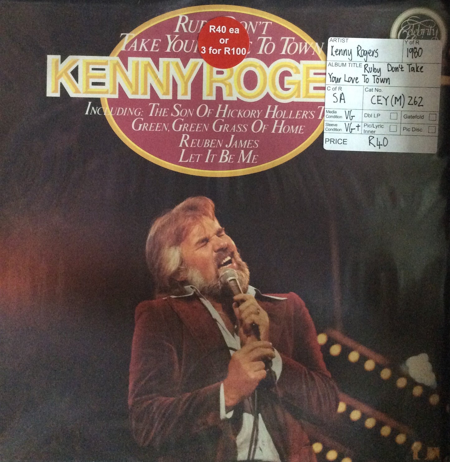 Kenny Rogers - Ruby Don’t Take Your Love To Town