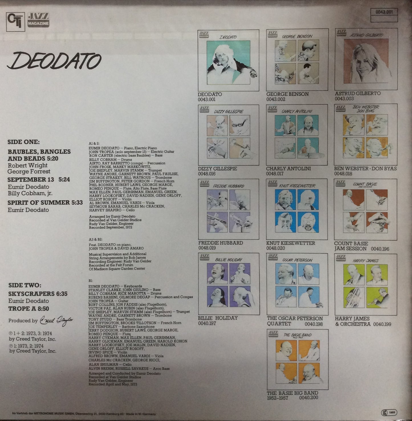 Deodato - Jazz Magazine
