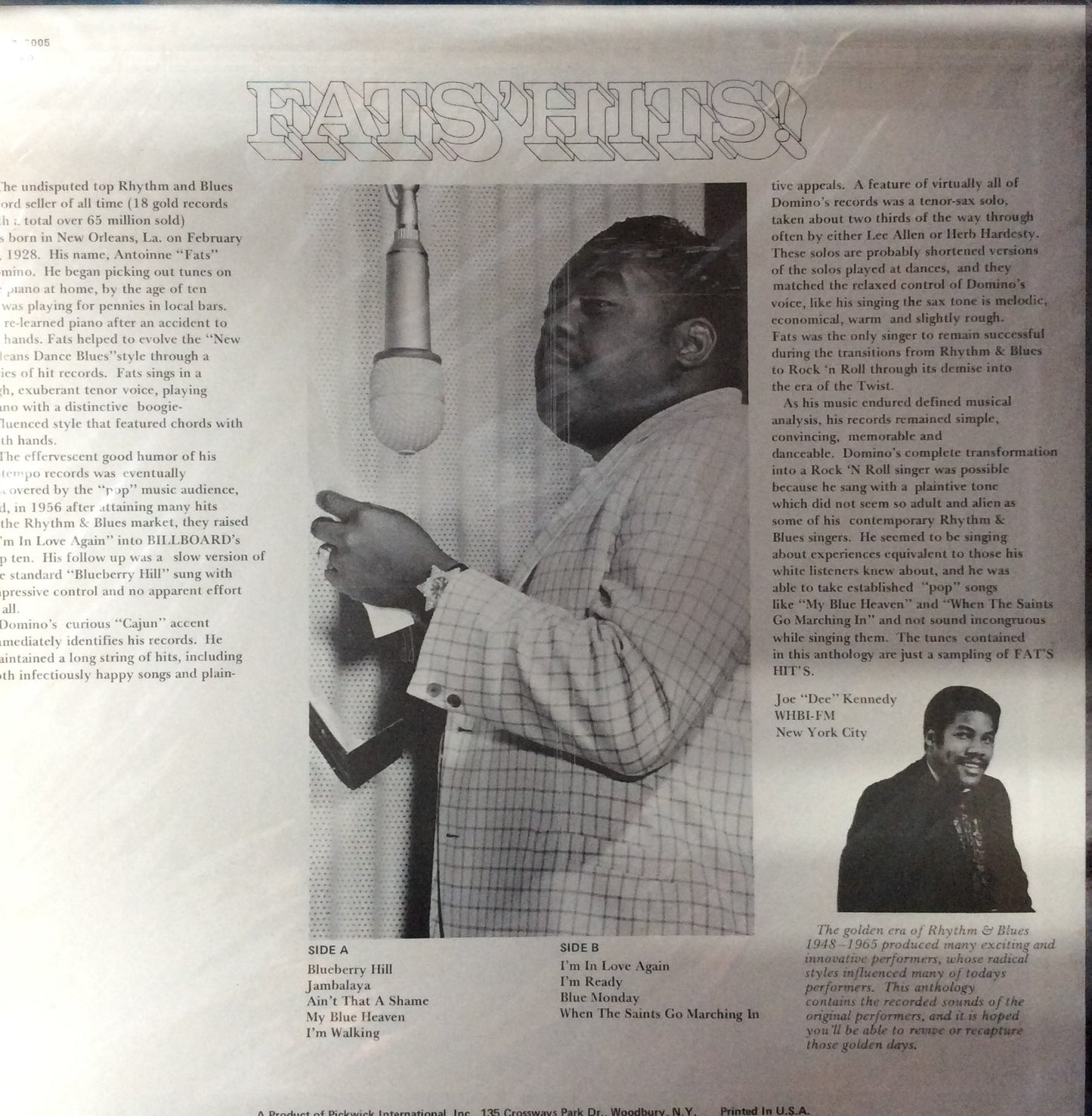 Fats Domino - Fat's Hits