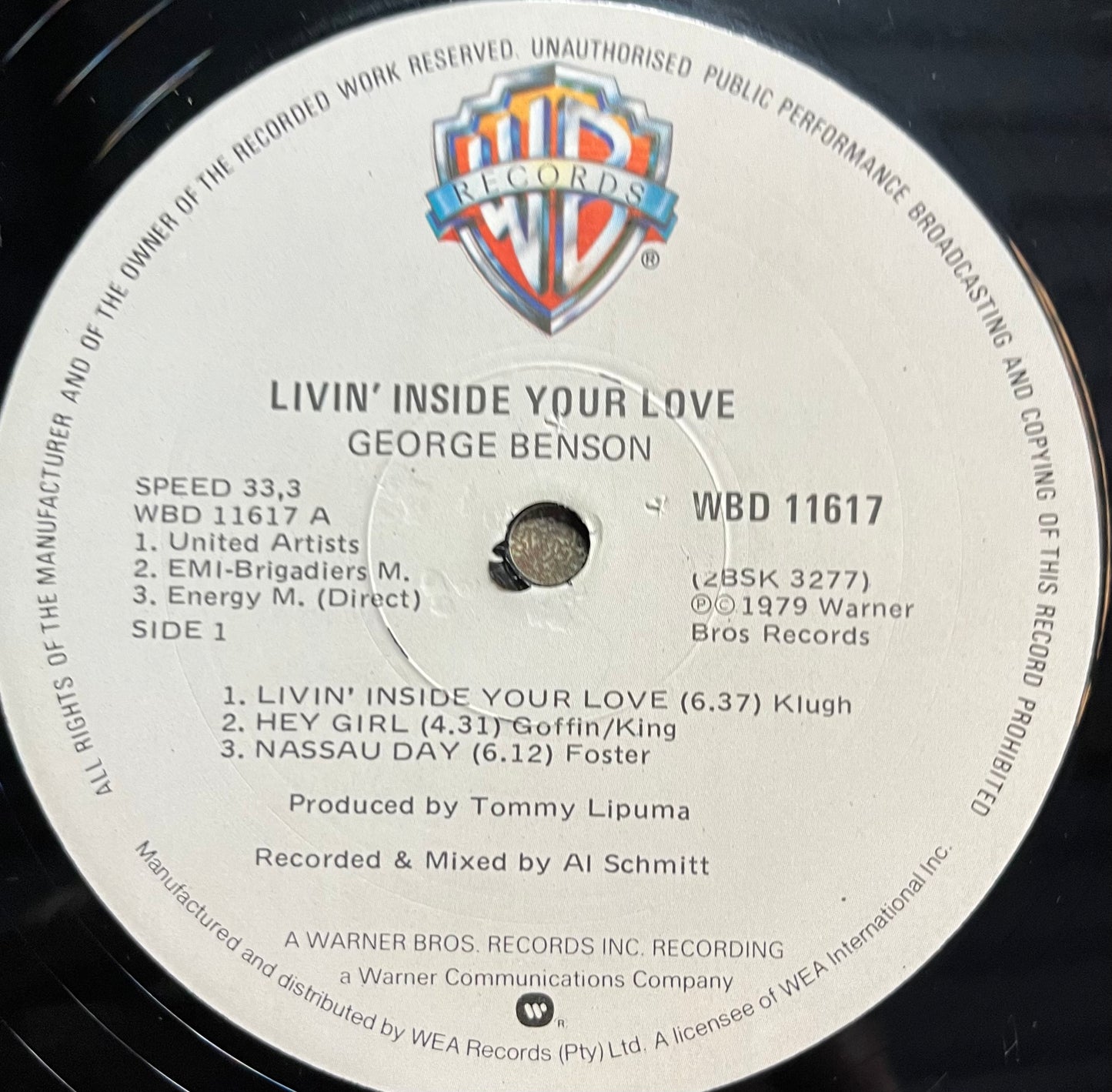 George Benson - Livin' Inside Your Love