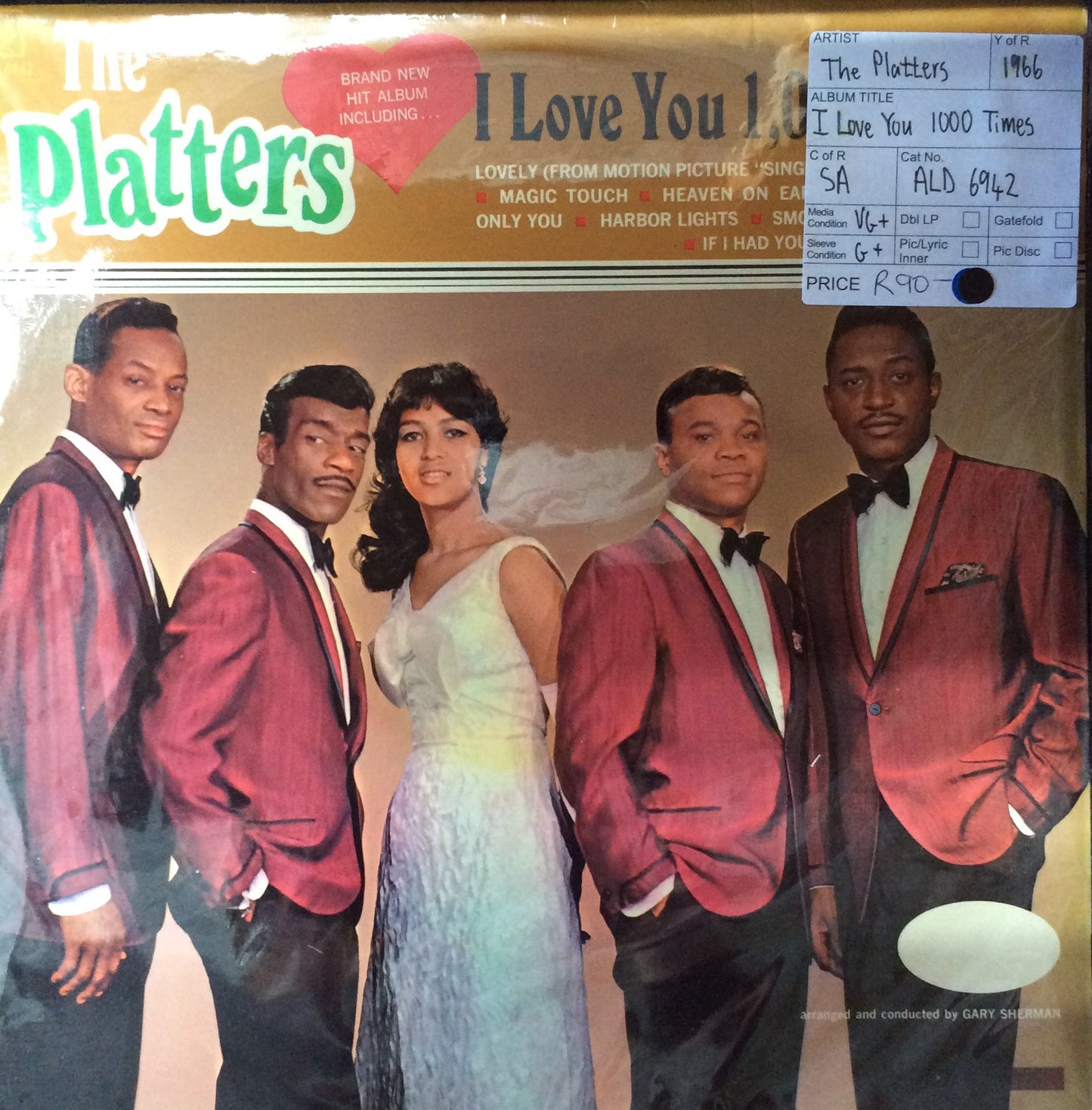 Platters, The - I Love You 1000 Times